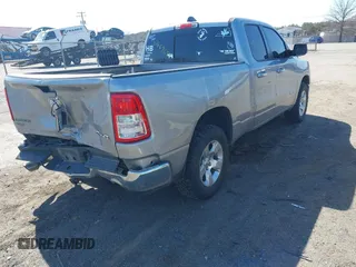 2020 Ram 1500 Big Horn with VIN 1C6SRFBTXLN165027, listed as a IAAI auction lot 41669655 with 62,341 mi miles. Bid and sale history available at carsss.com. Image 4.