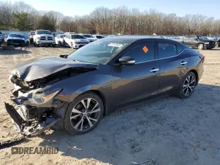 2016 Nissan Maxima SV z VIN 1N4AA6AP9GC406079, wystawiony jako Copart lot #43797805 z przebiegiem 139 039 mil mil oraz Szkoda całkowita • Salvage title. Historia ofert i sprzedaży dostępna na DreamBid. Obrazek 1.