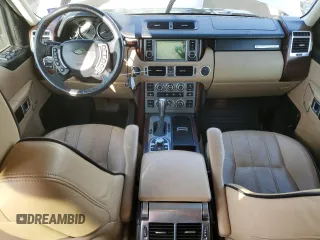 2008 Land Rover Range Rover HSE with VIN SALMF154X8A267890, listed as a Copart auction lot 46231585 with 186,558 mi miles and Clean Title. Bid and sale history available at DreamBid. Image 8.