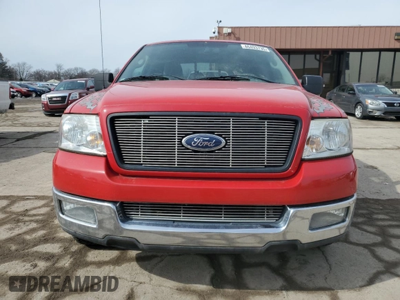 2004 Ford F-150 STX with VIN 1FTRX12W34NA64374, listed as a Copart auction lot 46493735 with 81,368 mi miles and Salvage Title. Bid and sale history available at carsss.com. Image 5.
