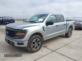 2024 Ford F-150 STX with VIN 1FTFW2L50RKE89481, listed as a IAAI auction lot 41570986 with 2,955 mi miles and . Bid and sale history available at carsss.com. Image 17.