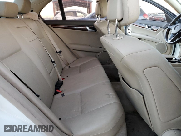 2012 Mercedes-Benz C 250 Sport с VIN WDDGF4HB2CR230848, выставлен на аукционе Copart как лот 83357474 с пробегом Не указан миль и Списание • Salvage title. История ставок и продаж доступна на DreamBid. Изображение 10.