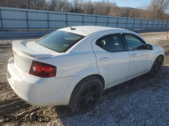 2012 Dodge Avenger SXT Plus with VIN 1C3CDZEG2CN198314, listed as a Copart auction lot 46710405 with 144,514 mi miles and Clean Title. Bid and sale history available at carsss.com. Image 3.