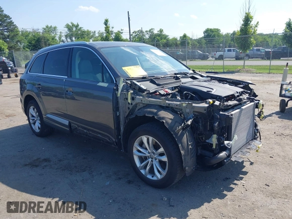 2019 Audi Q7 Premium with VIN WA1AHAF72KD014706, listed as a IAAI auction lot 42568441 with 43,763 mi miles and . Bid and sale history available at DreamBid. Image 1.