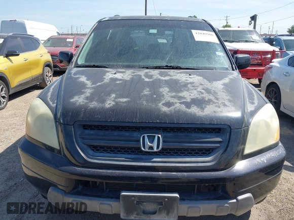2005 Honda Pilot EX with VIN 5FNYF18475B002951, listed as a IAAI auction lot 42049908 with Not Provided miles. Bid and sale history available at carsss.com. Image 12.