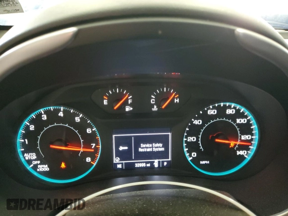 2022 Chevrolet Malibu LT with VIN 1G1ZD5ST6NF178203, listed as a Copart auction lot 52774825 with 32,995 mi miles and Salvage Title. Bid and sale history available at DreamBid. Image 9.