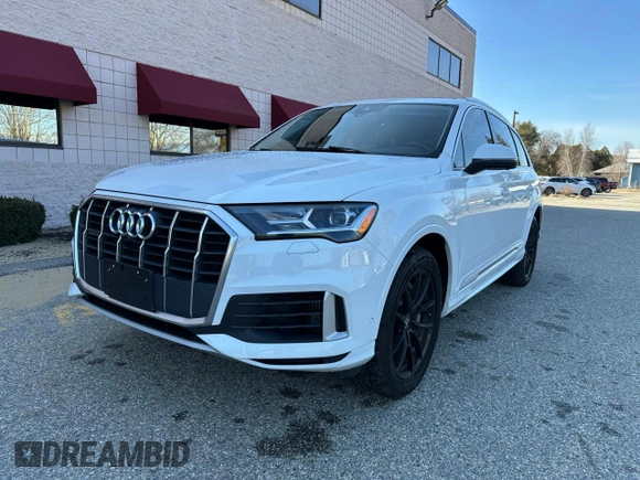 2020 Audi Q7 Premium Plus with VIN WA1LXAF74LD005065, listed as a Copart auction lot 52918075 with 88,978 mi miles and Clean Title. Bid and sale history available at carsss.com. Image 2.