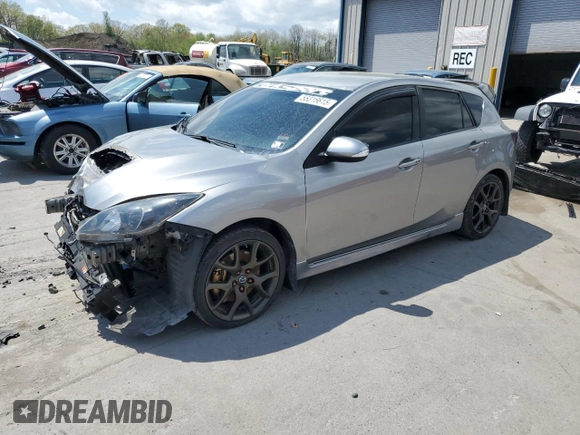 2010 Mazda 3 Mazdaspeed3 Sport with VIN JM1BL1H43A1286385, listed as a Copart auction lot 55316615 with 97,211 mi miles and Salvage Title. Bid and sale history available at DreamBid. Image 1.
