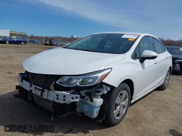 2017 Chevrolet Cruze LS with VIN 1G1BC5SM7H7157341, listed as a IAAI auction lot 41951502 with 160,915 mi miles and . Bid and sale history available at DreamBid. Image 18.