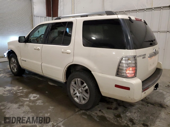2008 Mercury Mountaineer Premier with VIN 4M2EU38838UJ01912, listed as a Copart auction lot 83711074 with 136,322 mi miles and Salvage Title. Bid and sale history available at carsss.com. Image 2.