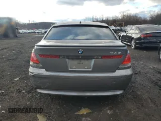 2004 BMW 7 Series 745i with VIN WBAGL63444DP71760, listed as a Copart auction lot 82377444 with 289,762 mi miles and Salvage Title. Bid and sale history available at DreamBid. Image 6.