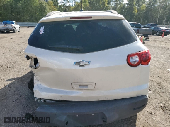 2012 Chevrolet Traverse 1LT with VIN 1GNKRGED8CJ418377, listed as a Copart auction lot 43966434 with 197,097 mi miles and Salvage Title. Bid and sale history available at DreamBid. Image 114.