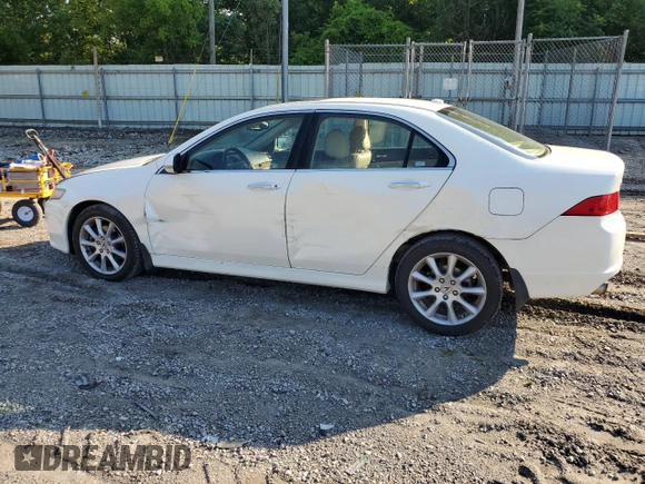 2006 Acura TSX with VIN JH4CL96816C011875, listed as a Copart auction lot 63194305 with 130,152 mi miles and Salvage title. Bid and sale history available at DreamBid. Image 2.