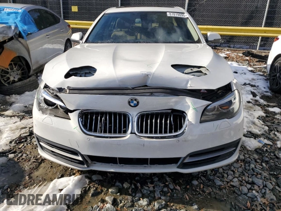 2014 BMW 5 Series 535d with VIN WBAXA5C5XED690305, listed as a Copart auction lot 87819095 with 115,673 mi miles and Salvage Title. Bid and sale history available at carsss.com. Image 5.