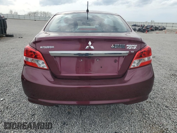 2019 Mitsubishi Mirage SE z VIN ML32F4FJ8KHF15899, wystawiony jako Copart lot #51231325 z przebiegiem 73 569 mil mil oraz Szkoda całkowita • Salvage title. Historia ofert i sprzedaży dostępna na DreamBid. Obrazek 6.