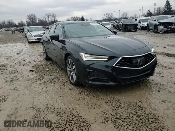 2021 Acura TLX w/Advance Package with VIN 19UUB5F65MA008830, listed as a Copart auction lot 44118595 with 29,265 mi miles and Salvage Title. Bid and sale history available at carsss.com. Image 11.