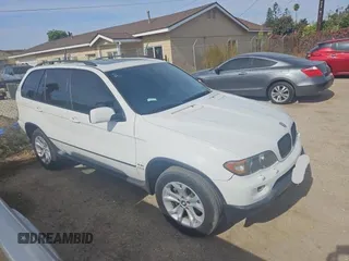 2006 BMW X5 4.4i with VIN 5UXFB53556LV26283, listed as a Copart auction lot 79714584 with 77,033 mi miles and Clean Title. Bid and sale history available at carsss.com. Image 1.