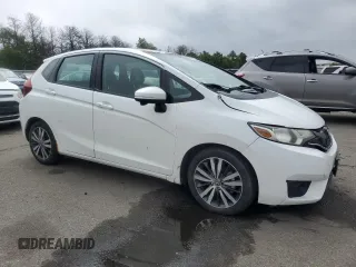 2015 Honda Fit EX-L with VIN 3HGGK5H83FM775223, listed as a Copart auction lot 63779045 with Not provided miles and Salvage title. Bid and sale history available at DreamBid. Image 4.