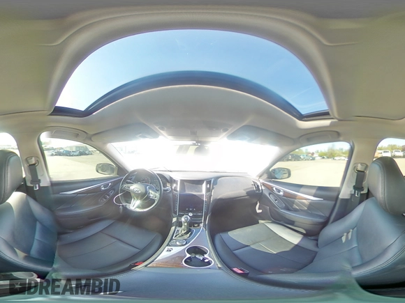 2018 Infiniti Q50 Luxe z VIN JN1EV7AP3JM350781, wystawiony jako Copart lot #53319295 z przebiegiem 53 886 mil mil oraz Szkoda całkowita • Salvage title. Historia ofert i sprzedaży dostępna na DreamBid. Obrazek 12.