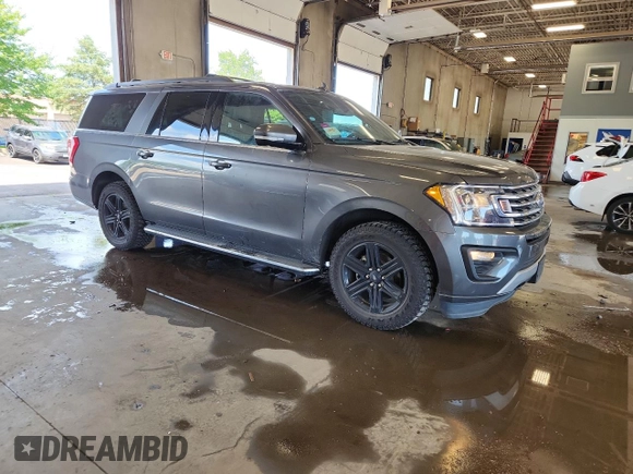 2021 Ford Expedition Max XLT with VIN 1FMJK1JT4MEA67007, listed as a Copart auction lot 63346645 with 58,116 mi miles and Salvage title. Bid and sale history available at DreamBid. Image 4.