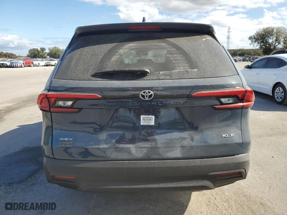 2024 Toyota Grand Highlander Hybrid XLE with VIN 5TDABAA55RS000777, listed as a Copart auction lot 85064204 with NaN miles and Salvage Title. Bid and sale history available at carsss.com. Image 6.