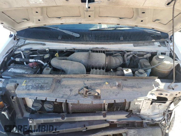 2012 Ford Econoline Cargo Super Duty Commercial z VIN 1FTSE3EL9CDB29088, wystawiony jako Copart lot #80108624 z przebiegiem 209 760 mil mil oraz Szkoda całkowita • Salvage title. Historia ofert i sprzedaży dostępna na DreamBid. Obrazek 12.