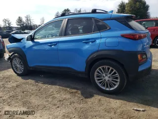 2021 Hyundai Kona SEL Plus with VIN KM8K6CAA8MU610223, listed as a Copart auction lot 47034355 with 70,678 mi miles and Salvage Title. Bid and sale history available at carsss.com. Image 2.