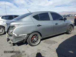 2014 Nissan Versa SV with VIN 3N1CN7AP3EL845277, listed as a Copart auction lot 54055565 with 50,953 mi miles and Salvage Title. Bid and sale history available at DreamBid. Image 3.
