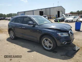 2015 Audi Q5 Premium Plus with VIN WA1DGAFP7FA060474, listed as a Copart auction lot 53512865 with 135,237 mi miles and Salvage title. Bid and sale history available at DreamBid. Image 4.