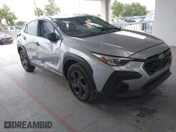 2024 Subaru Crosstrek with VIN JF2GUABC9R8307022, listed as a IAAI auction lot 42373028 with 27,040 mi miles and . Bid and sale history available at DreamBid. Image 1.