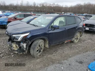 2022 Subaru Forester Sport with VIN JF2SKAJC3NH400677, listed as a Copart auction lot 50601685 with 63,918 mi miles and Salvage Title. Bid and sale history available at carsss.com. Image 1.