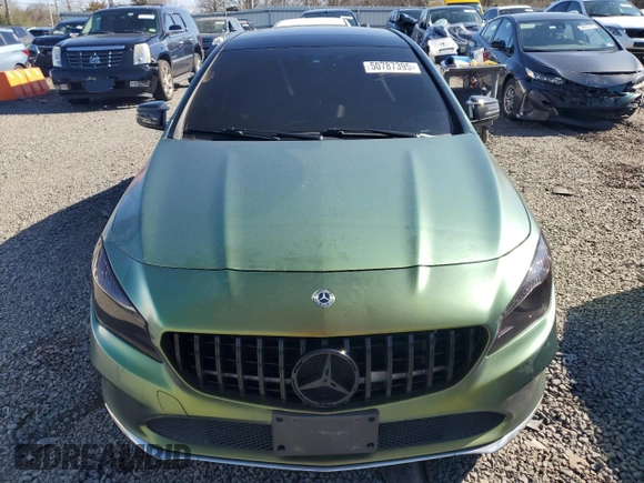 2019 Mercedes-Benz CLA with VIN WDDSJ4GB0KN725338, listed as a Copart auction lot 50787395 with 67,187 mi miles and Salvage Title. Bid and sale history available at carsss.com. Image 5.