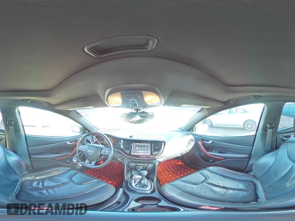2014 Dodge Dart GT with VIN 1C3CDFEBXED866761, listed as a Copart auction lot 76047754 with 113,311 mi miles and Salvage title. Bid and sale history available at DreamBid. Image 12.