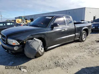 1998 Dodge Dakota SLT with VIN 1B7GL22Y1WS623757, listed as a Copart auction lot 41874295 with 0 mi miles and Salvage Title. Bid and sale history available at carsss.com. Image 1.