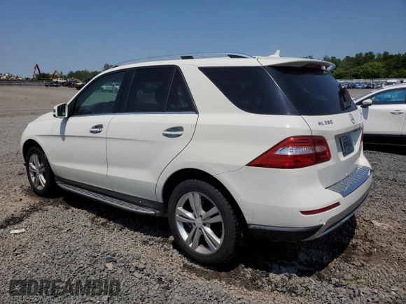 2013 Mercedes-Benz M 350 with VIN 4JGDA5HB1DA235004, listed as a Copart auction lot 59110965 with 91,075 mi miles and Salvage title. Bid and sale history available at DreamBid. Image 2.