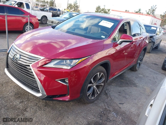2017 Lexus RX with VIN 2T2BZMCA0HC085008, listed as a IAAI auction lot 41703178 with 53,819 mi miles. Bid and sale history available at carsss.com. Image 17.