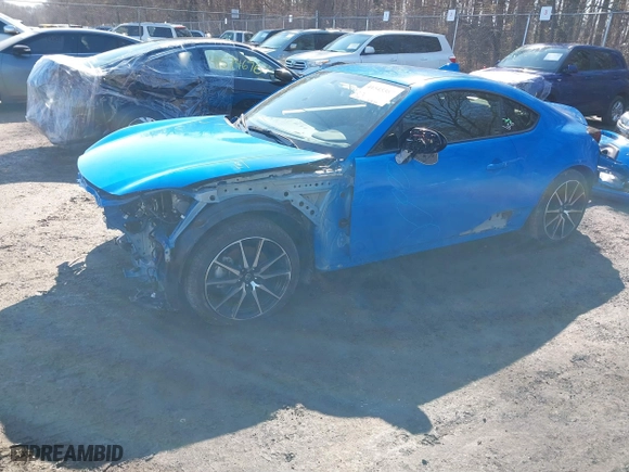 2024 Toyota GR86 with VIN JF1ZNBB16R8758827, listed as a IAAI auction lot 41545387 with 3,021 mi miles. Bid and sale history available at carsss.com. Image 23.