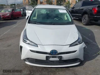 2021 Toyota Prius L Eco with VIN JTDKAMFUXM3144845, listed as a IAAI auction lot 41358306 with 1 mi miles. Bid and sale history available at carsss.com. Image 12.