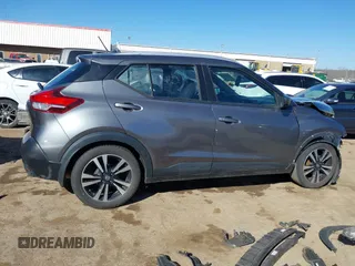 2018 Nissan Kicks S with VIN 3N1CP5CU4JL512601, listed as a IAAI auction lot 41737969 with 106,195 mi miles and . Bid and sale history available at DreamBid. Image 14.