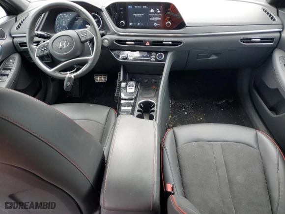 2020 Hyundai Sonata SEL Plus with VIN 5NPEJ4J24LH041023, listed as a Copart auction lot 44120474 with 73,834 mi miles and Salvage Title. Bid and sale history available at carsss.com. Image 8.