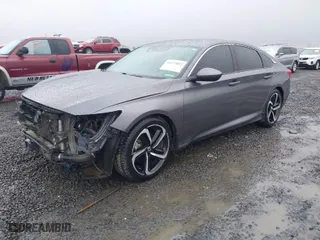 2019 Honda Accord Sedan Sport 1.5T with VIN 1HGCV1F32KA069969, listed as a IAAI auction lot 41473802 with 87,689 mi miles. Bid and sale history available at carsss.com. Image 2.