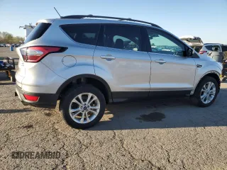 2018 Ford Escape SEL with VIN 1FMCU9HDXJUA88106, listed as a Copart auction lot 52593895 with 126,063 mi miles and Salvage Title. Bid and sale history available at carsss.com. Image 3.