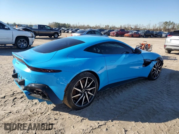 2020 Aston Martin Vantage z VIN SCFSMGAW8LGN02874, wystawiony jako Copart lot #85167724 z przebiegiem 40 848 mil mil oraz Szkoda całkowita • Salvage title. Historia ofert i sprzedaży dostępna na DreamBid. Obrazek 3.