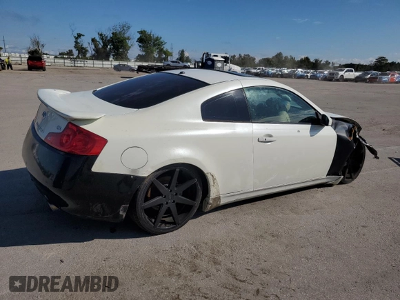 2006 Infiniti G35 Coupe with VIN JNKCV54E16M703172, listed as a Copart auction lot 74068444 with 0 mi miles and Non Repairable. Bid and sale history available at carsss.com. Image 3.