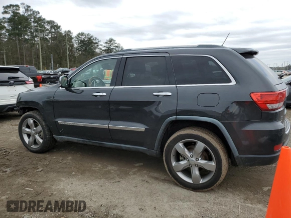 2011 Jeep Grand Cherokee Overland with VIN 1J4RS6GG1BC636963, listed as a Copart auction lot 87654425 with 189,736 mi miles and Salvage Title. Bid and sale history available at DreamBid. Image 2.