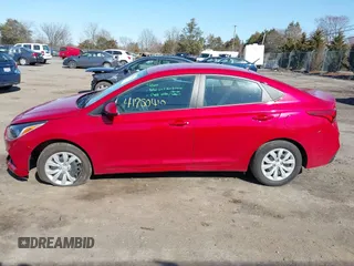 2022 Hyundai Accent SE with VIN 3KPC24A68NE182109, listed as a IAAI auction lot 41750410 with 47,247 mi miles. Bid and sale history available at carsss.com. Image 14.