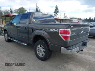 2009 Ford F-150 XL with VIN 1FTPW14V59FA09506, listed as a IAAI auction lot 42068602 with 222,954 mi miles. Bid and sale history available at carsss.com. Image 3.
