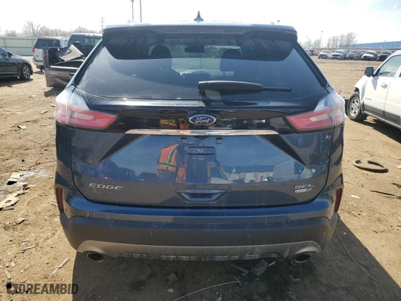2019 Ford Edge SEL with VIN 2FMPK4J97KBB41108, listed as a Copart auction lot 49675545 with 106,042 mi miles and Non Repairable. Bid and sale history available at carsss.com. Image 6.