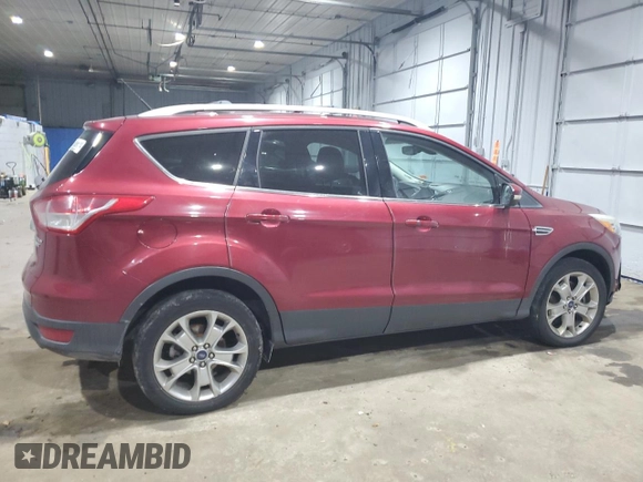 2016 Ford Escape Titanium with VIN 1FMCU9J91GUA88204, listed as a Copart auction lot 64556315 with 95,104 mi miles and Non repairable. Bid and sale history available at DreamBid. Image 3.