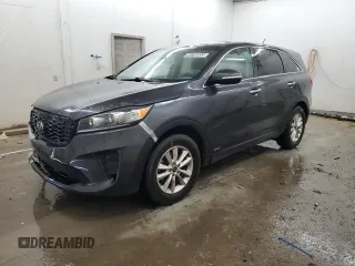 2019 Kia Sorento LX with VIN 5XYPGDA50KG482901, listed as a Copart auction lot 49705855 with 224,690 mi miles and Clean Title. Bid and sale history available at DreamBid. Image 1.